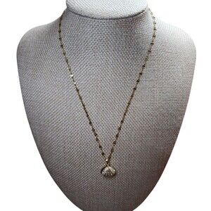 18K Gold Plated Stainless Steel Seashell Pendant | 2 for $40